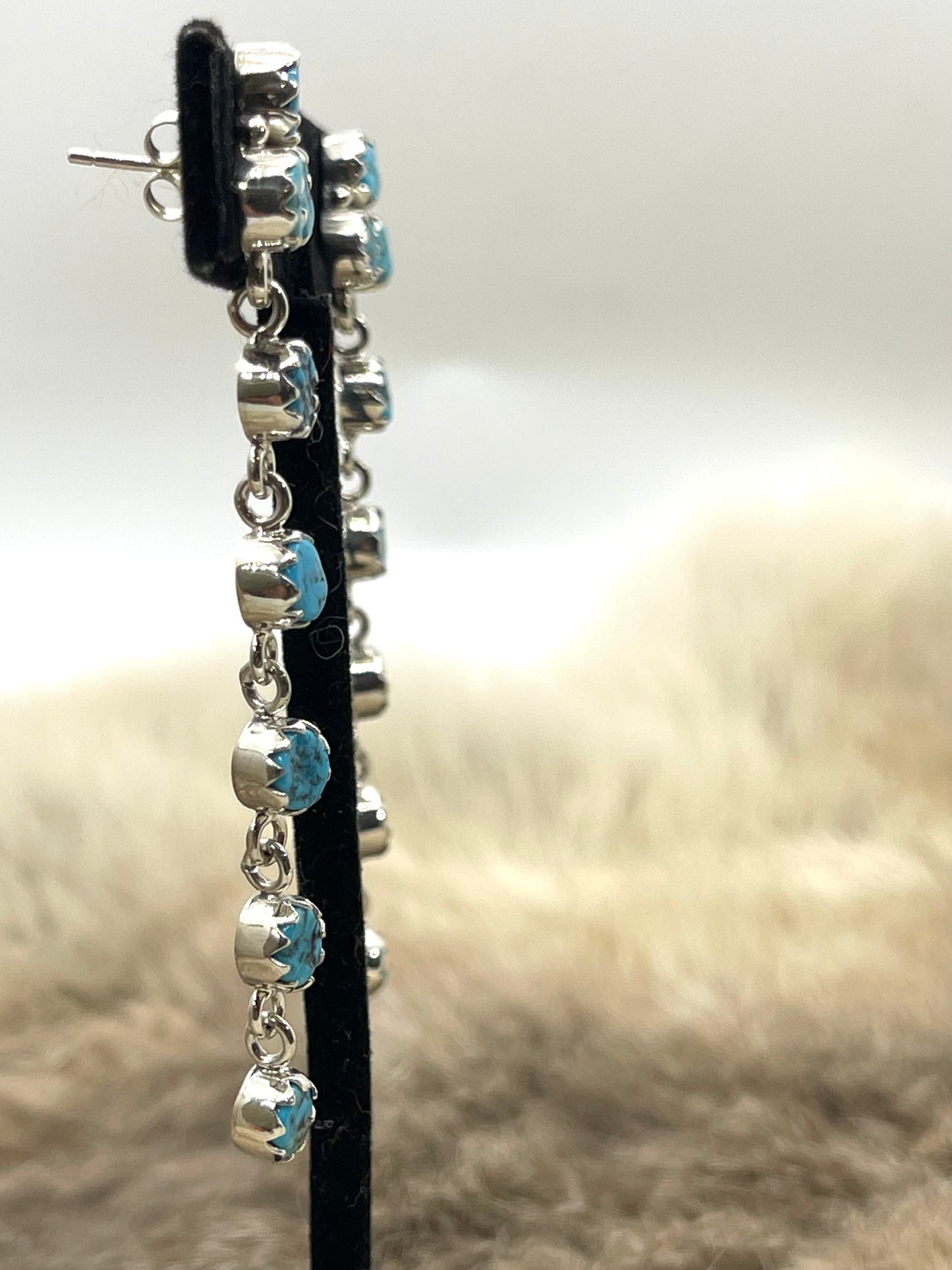 Sleeping Beauty Turquoise Earring