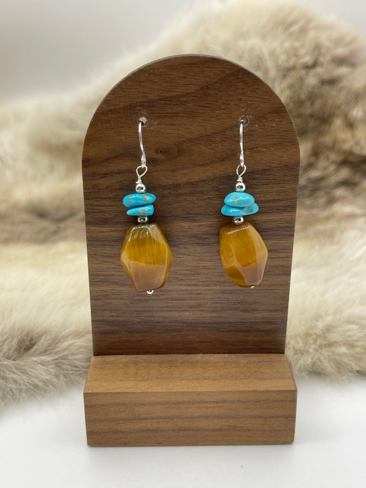 Tigers Eye & Sleeping Beauty Turquoise