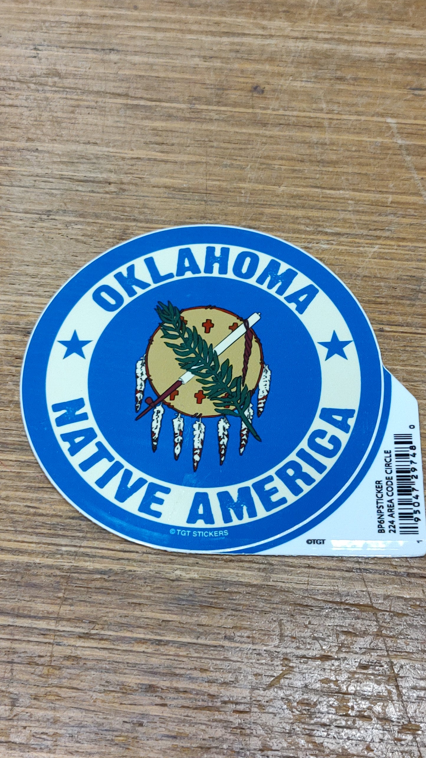 Oklahoma Native America - sticker