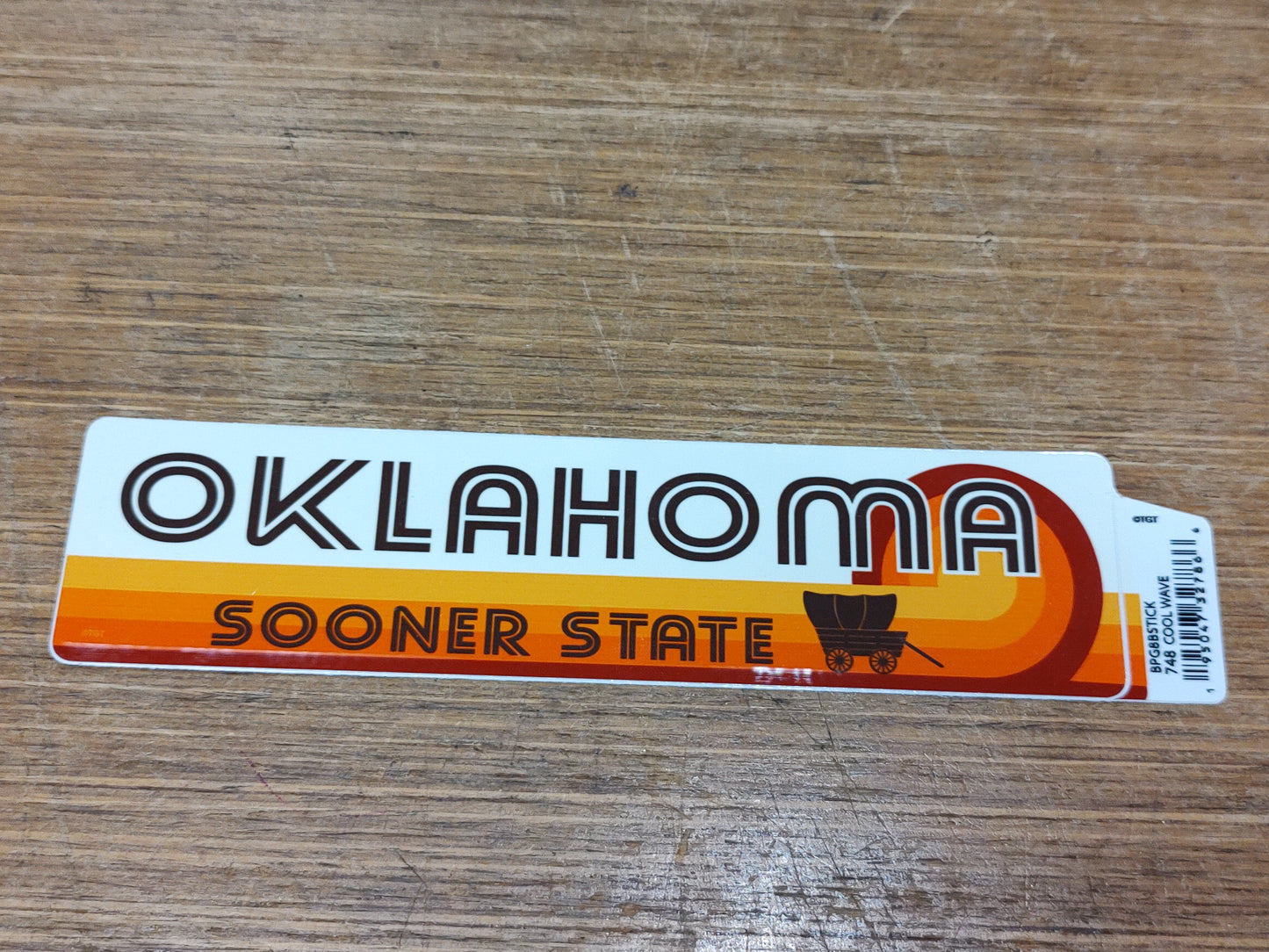 Oklahoma Sooner State - sticker