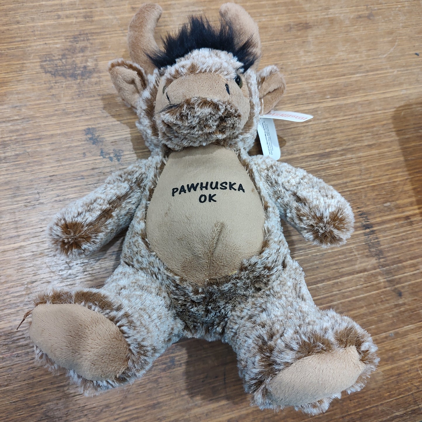 Stuffed Buffalo Animal