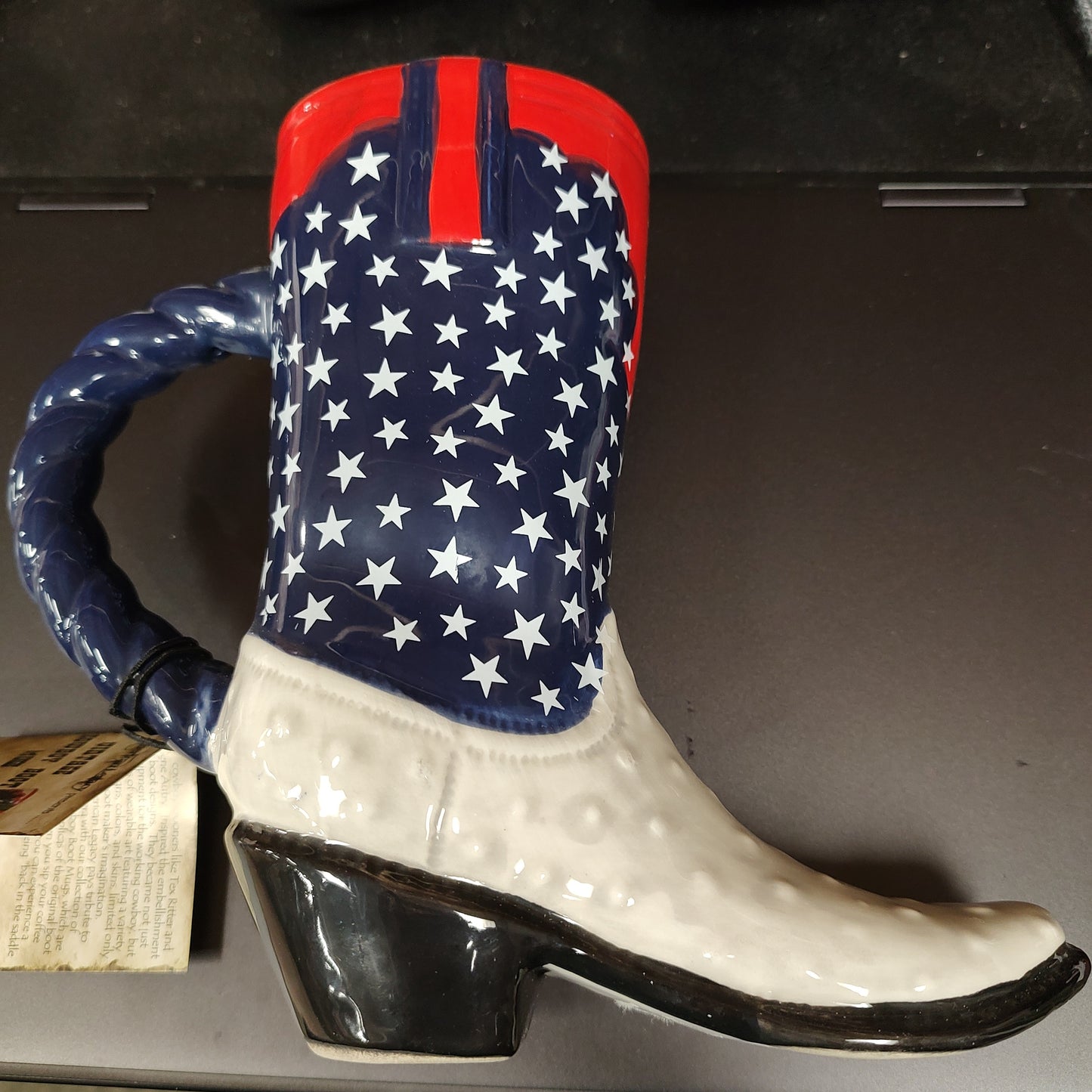 Vintage American Cowboy Boot Mug