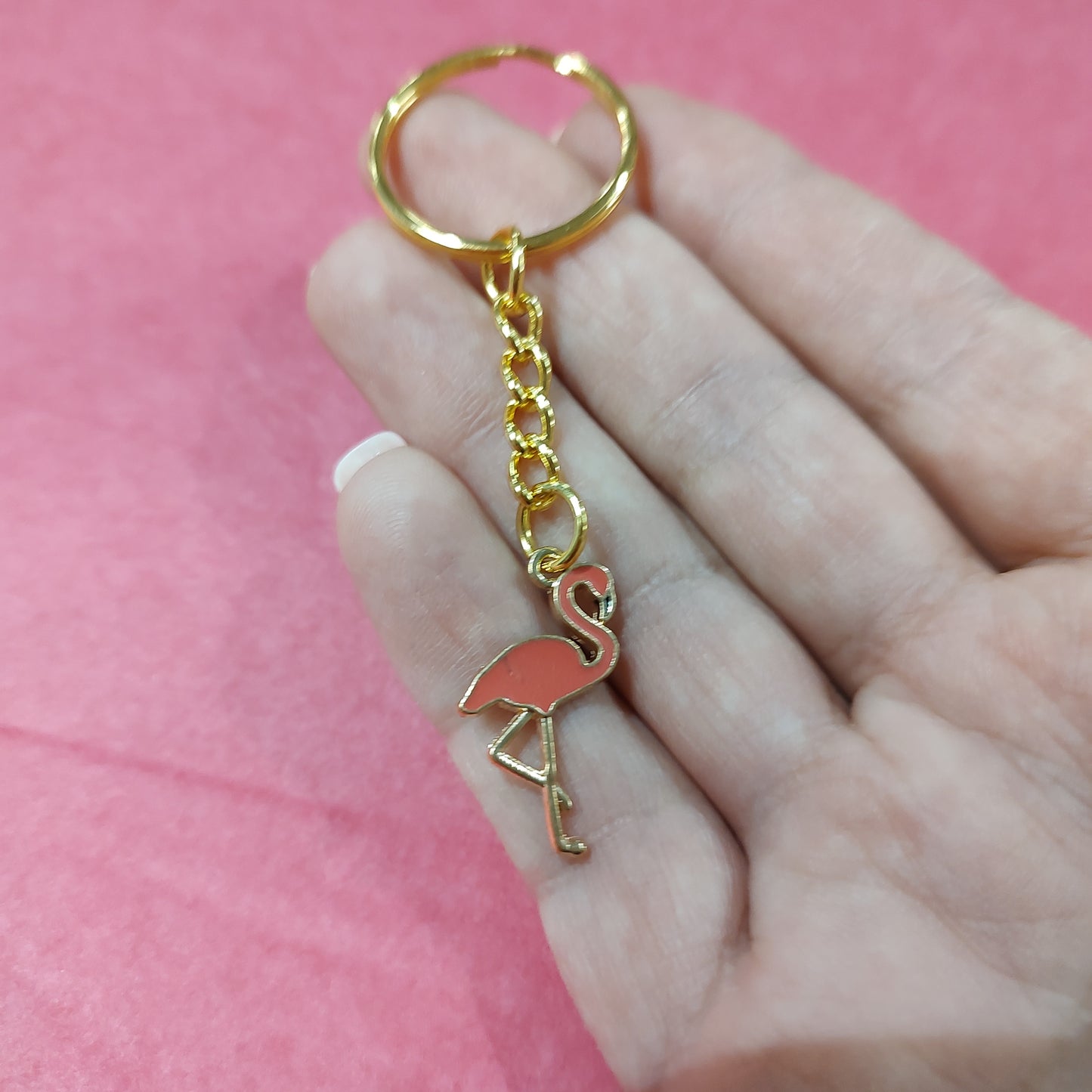 Key chain - Flamingo