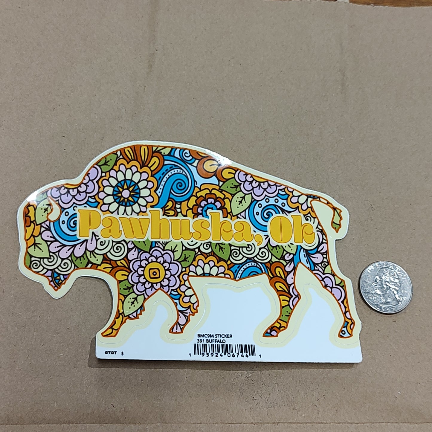Buffalo Sticker - Different Color Options Available!