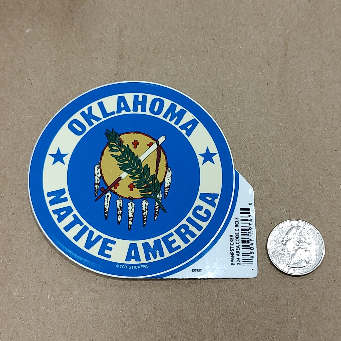 Oklahoma Native America - sticker