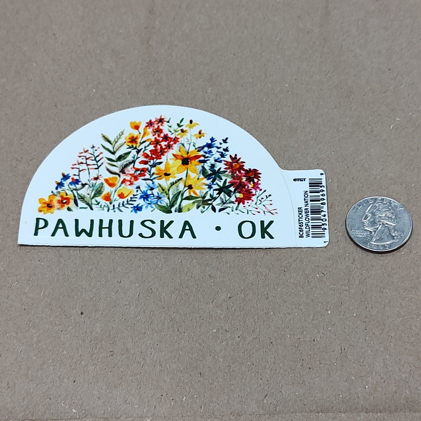 Wildflowers Pawhuska, OK - sticker