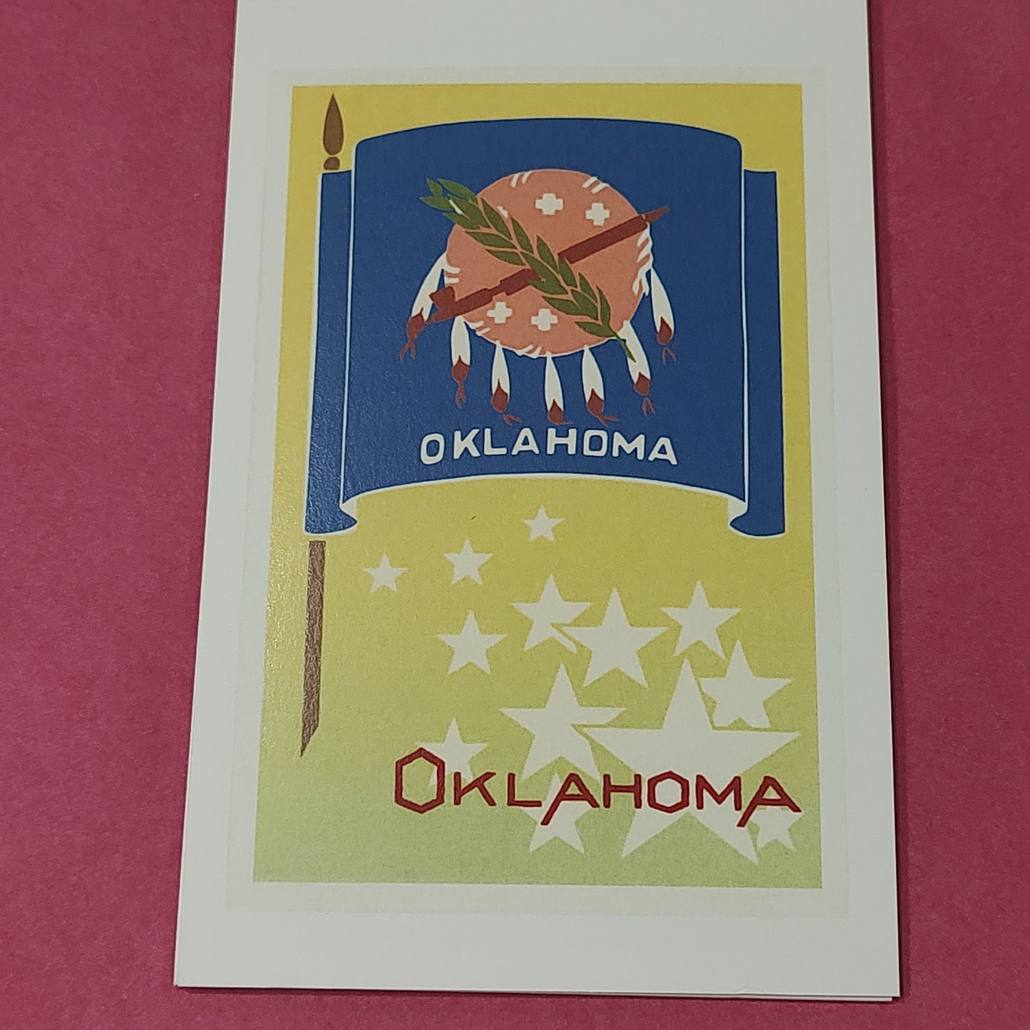 Oklahoma Souvenir Post Card Booklet