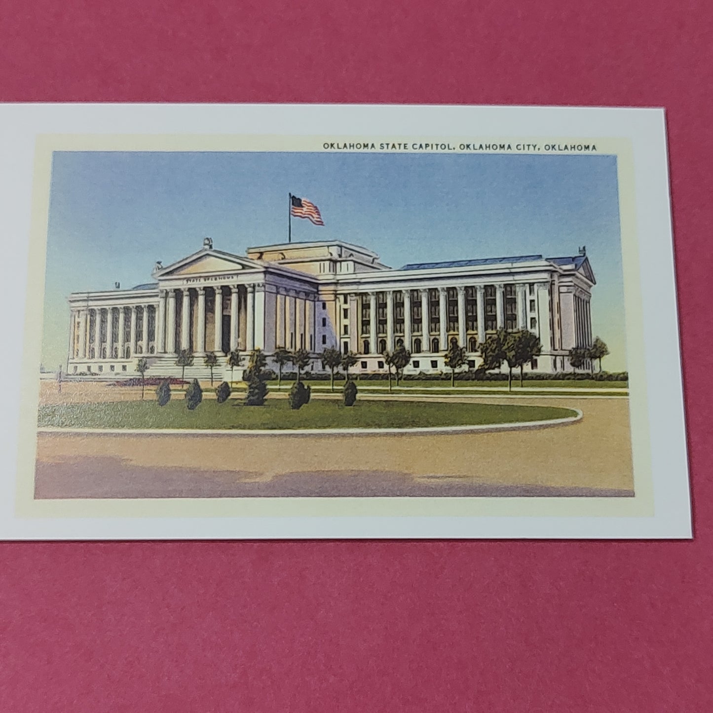 Oklahoma Souvenir Post Card Booklet
