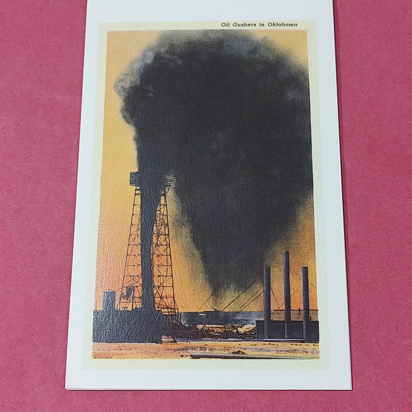 Oklahoma Souvenir Post Card Booklet