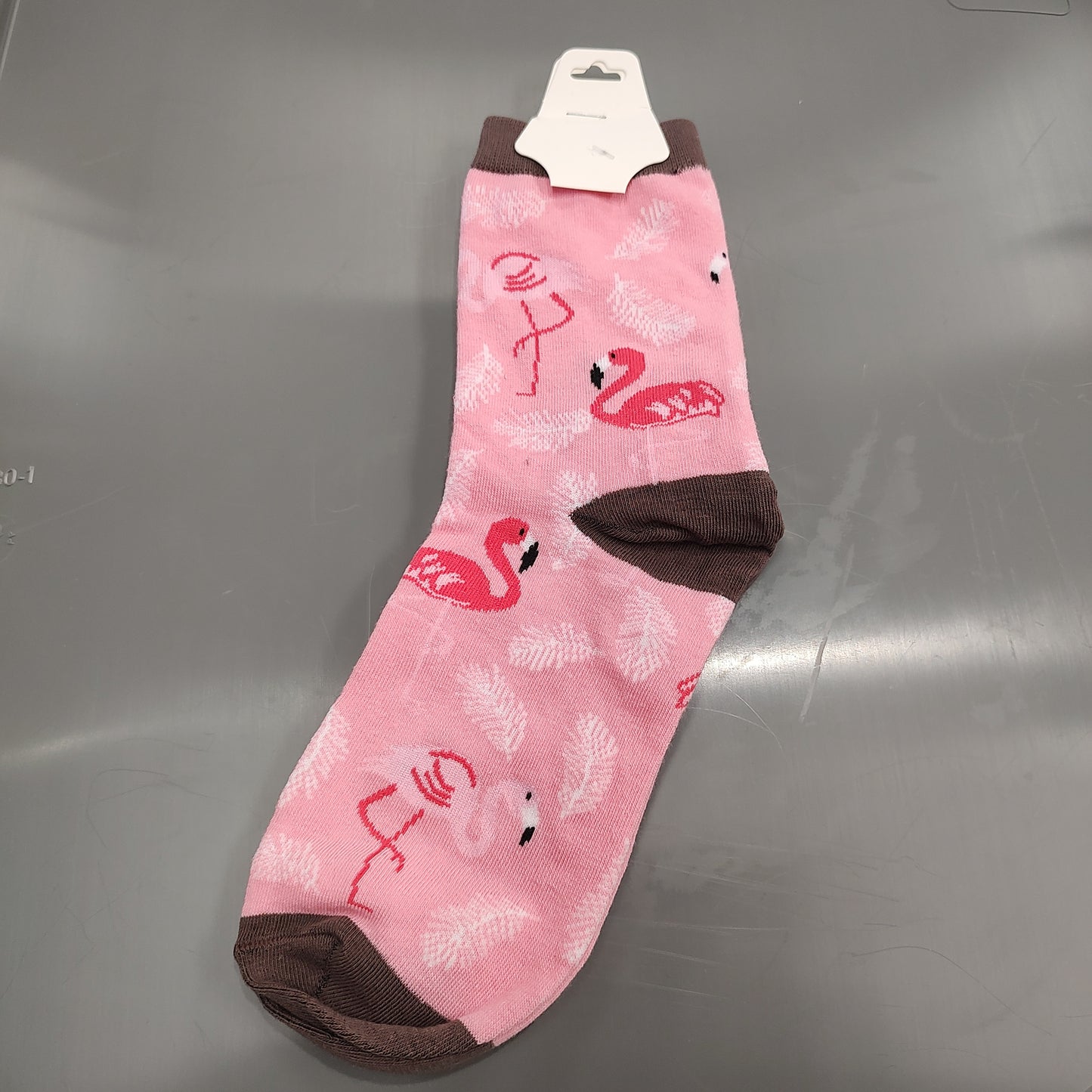 Flamingo Women Crew Sock