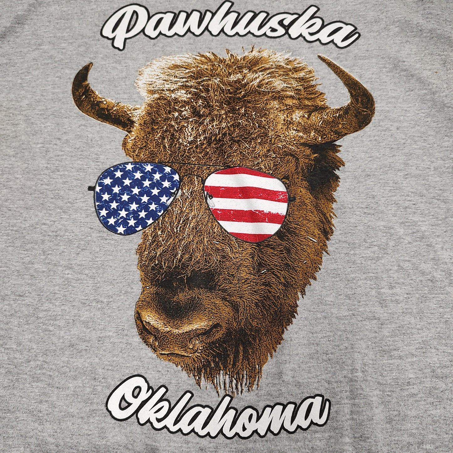 Red, White, and Blue Sunglasses Buffalo Shirt