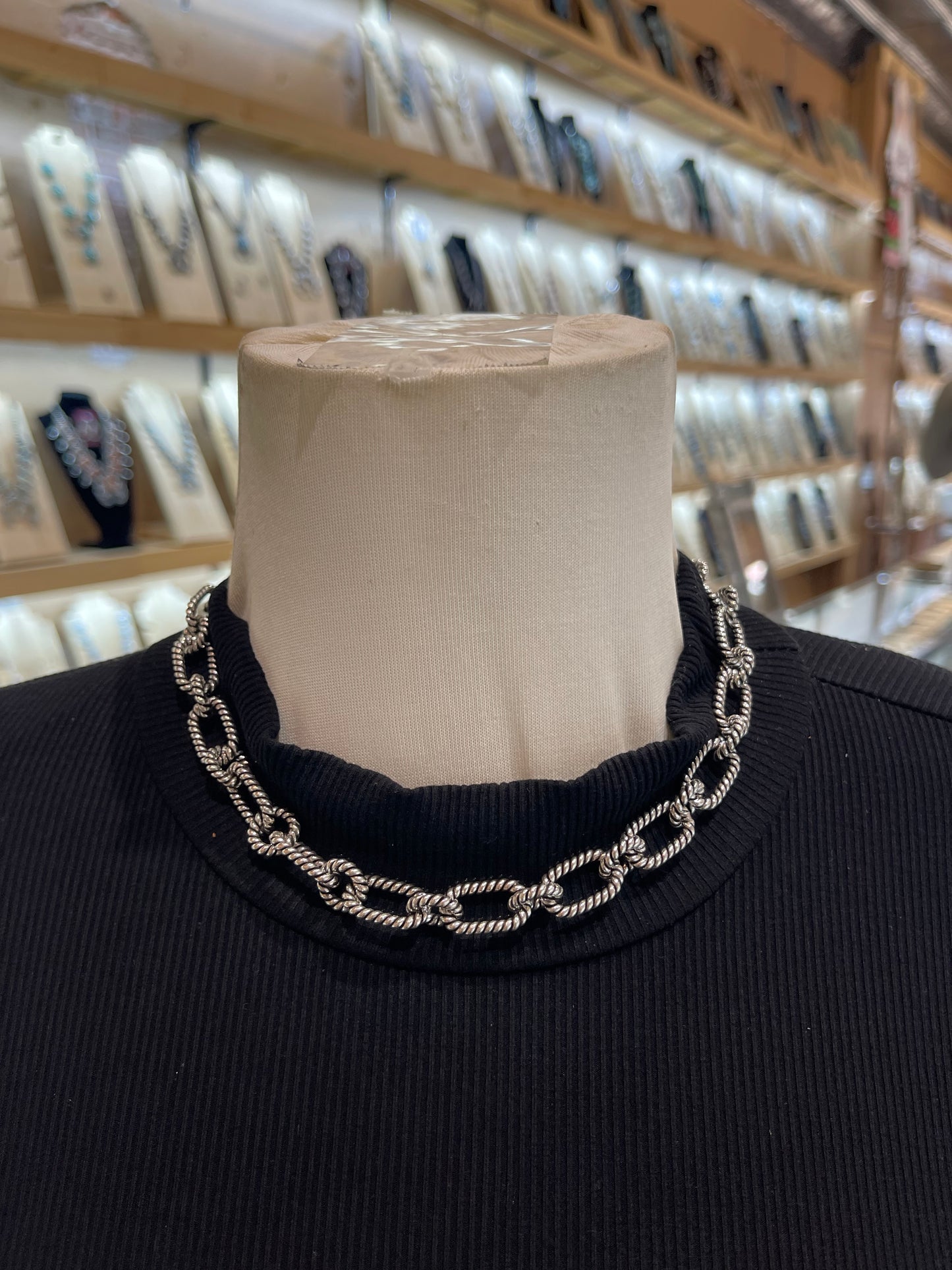 17" Heavy Chain with Twisted Wire