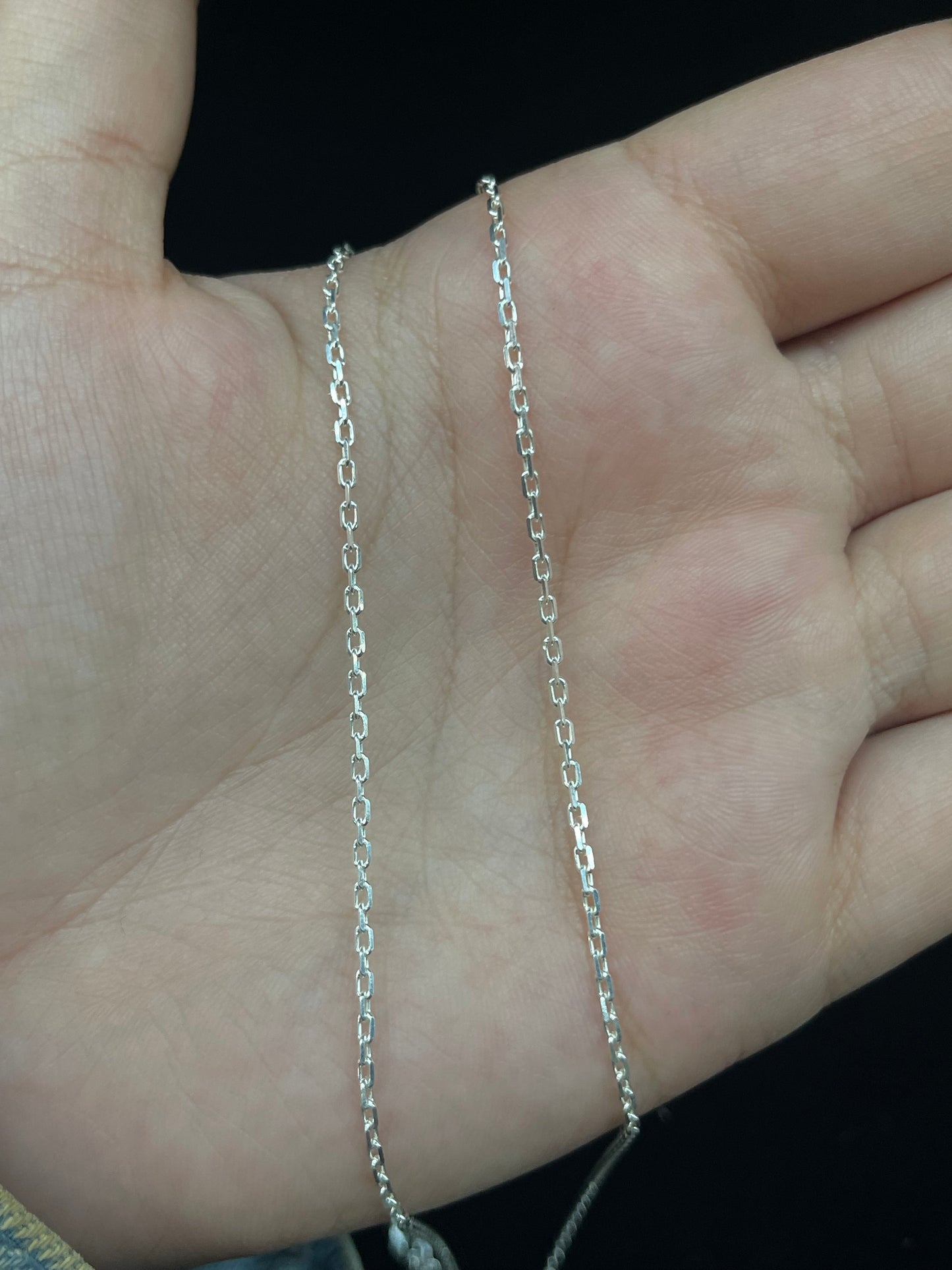 22" Sterling Silver Chain Linked Chain