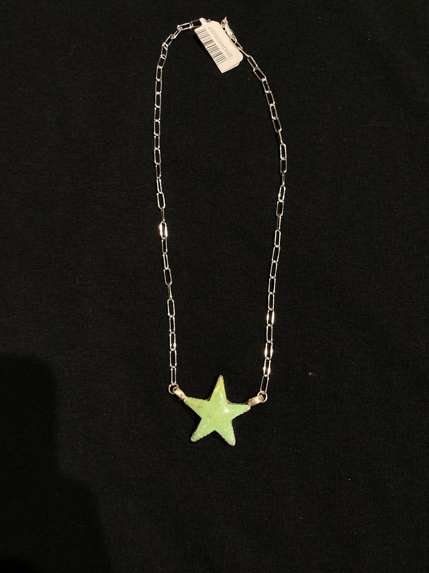 16" Turquoise Star Necklace by Zia