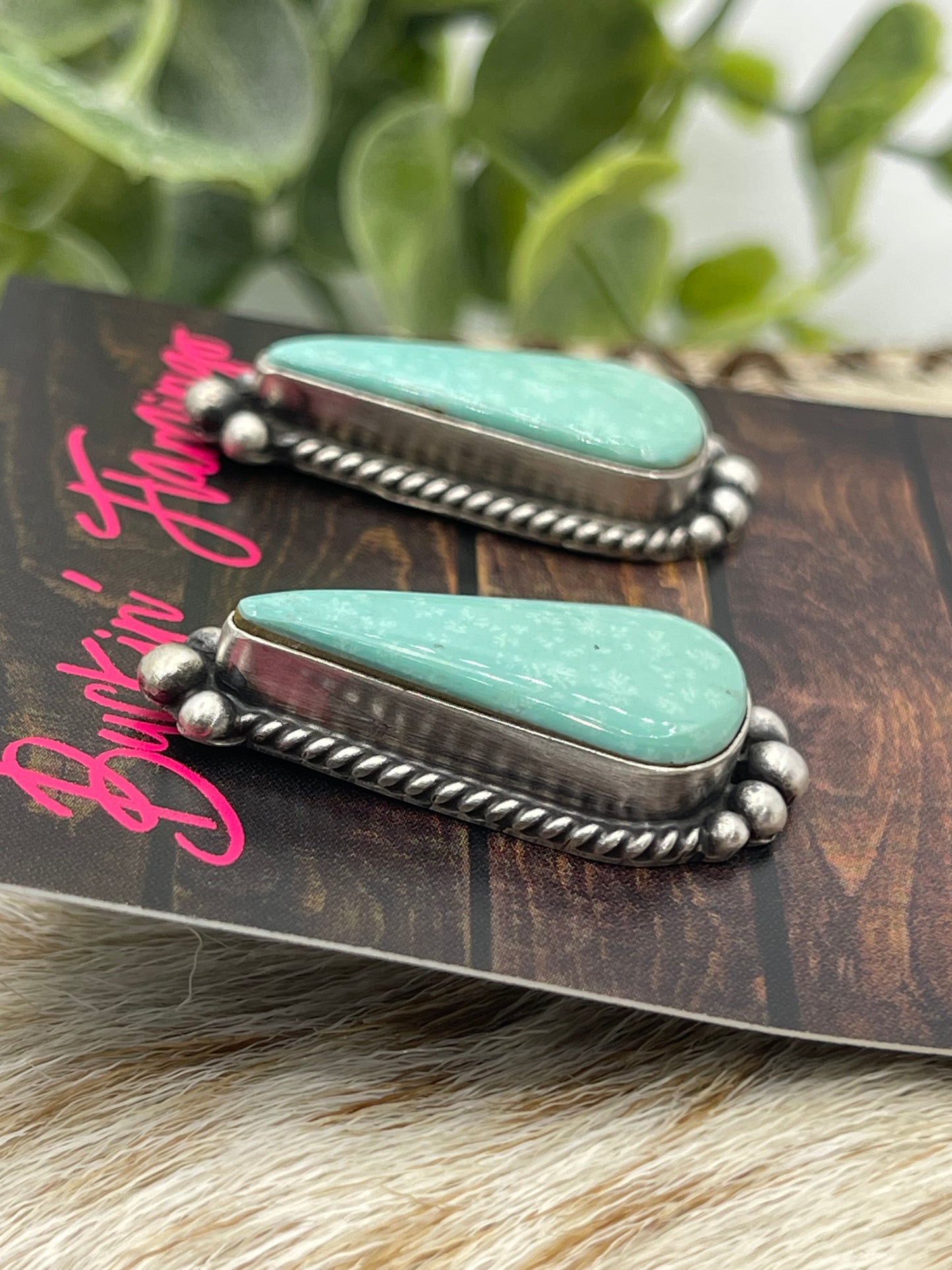 Royston Turquoise Earrings