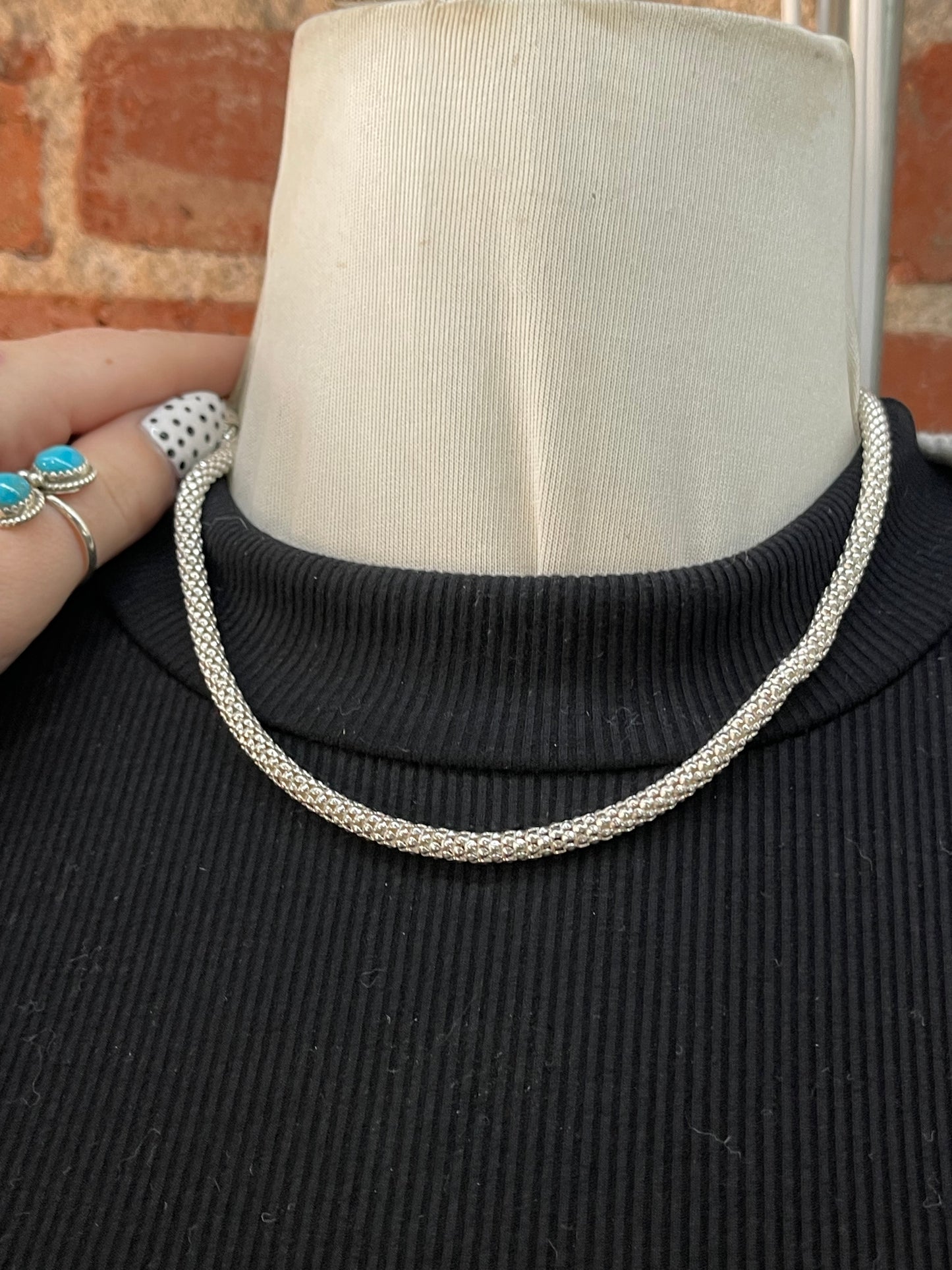 18" 5mm Sterling Silver Italian Chain