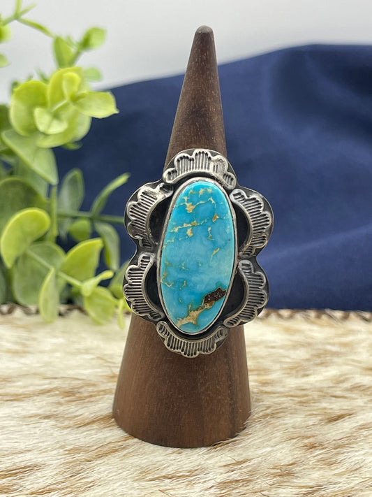 9.0 Sonoran Gold Turquoise Ring