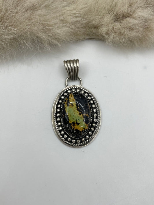 6mm Bale Blackjack Turquoise By KB, Navajo