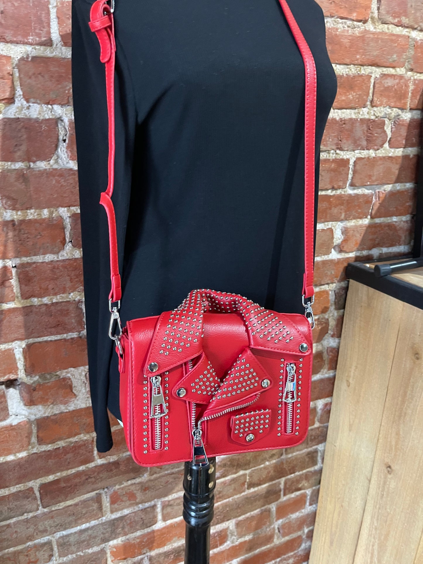 Rock and Roll Jacket Inspired Purse