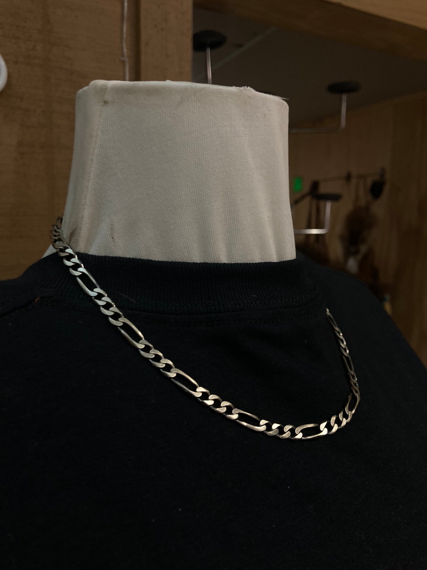 18" Chain Link Sterling Silver Necklace