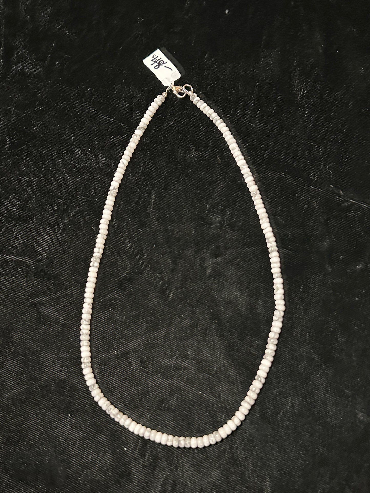18" Howlite 4.4mm Necklace