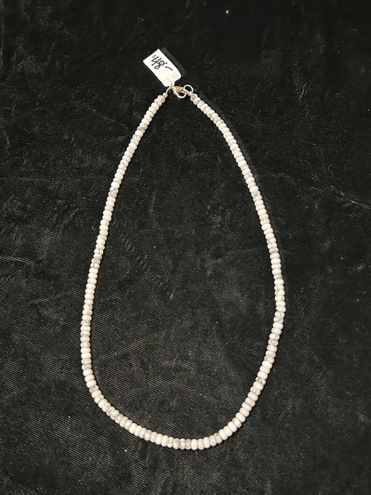 18" Howlite 4.4mm Necklace