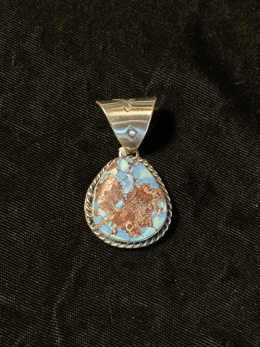 Golden Hills Pendant by Ned Nez, Navajo (12mm Bale)