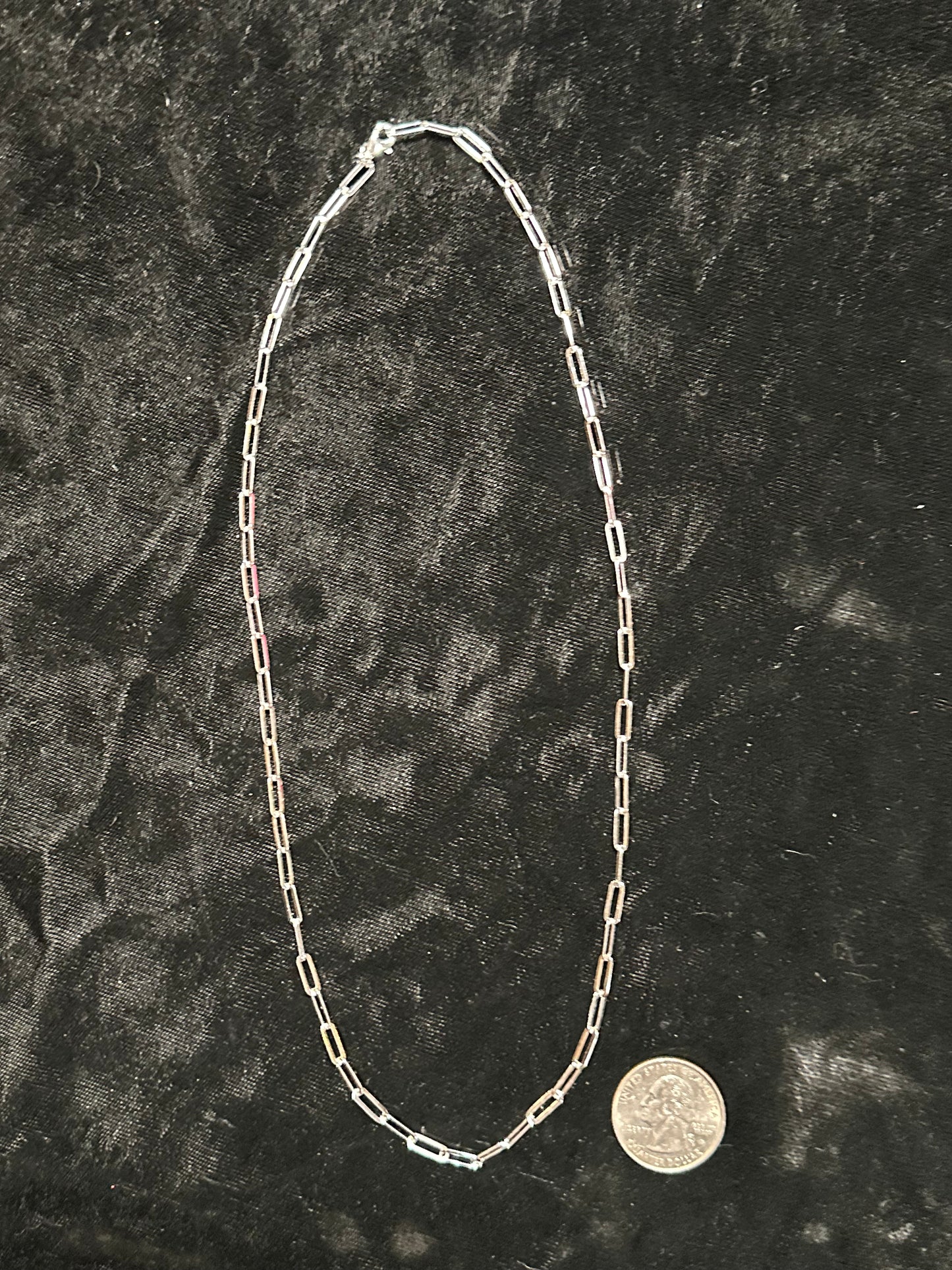 20” Italy Paper Clip Chain