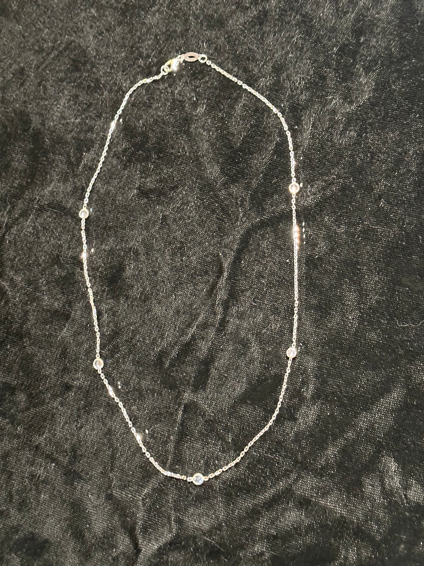 17” Cubic Zirconia Necklace