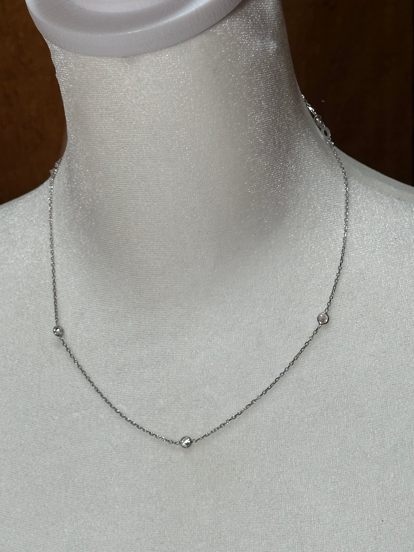 17” Cubic Zirconia Necklace