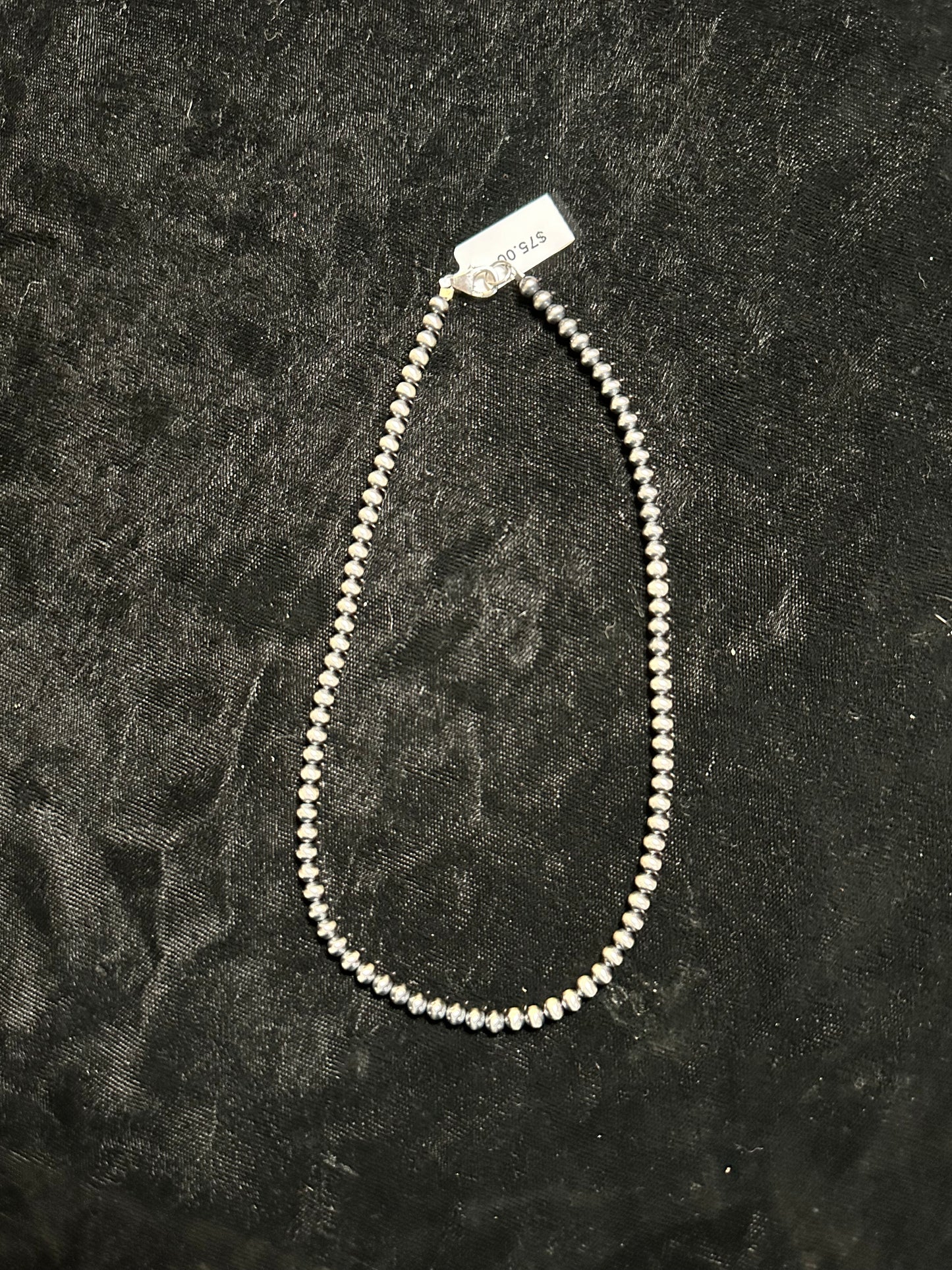 14" 4mm Navajo Pearls