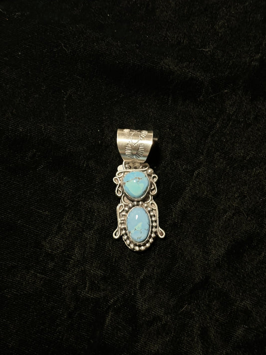 Golden Hills Turquoise by Terrel Nez, Sr. Navajo (13mm Bale)