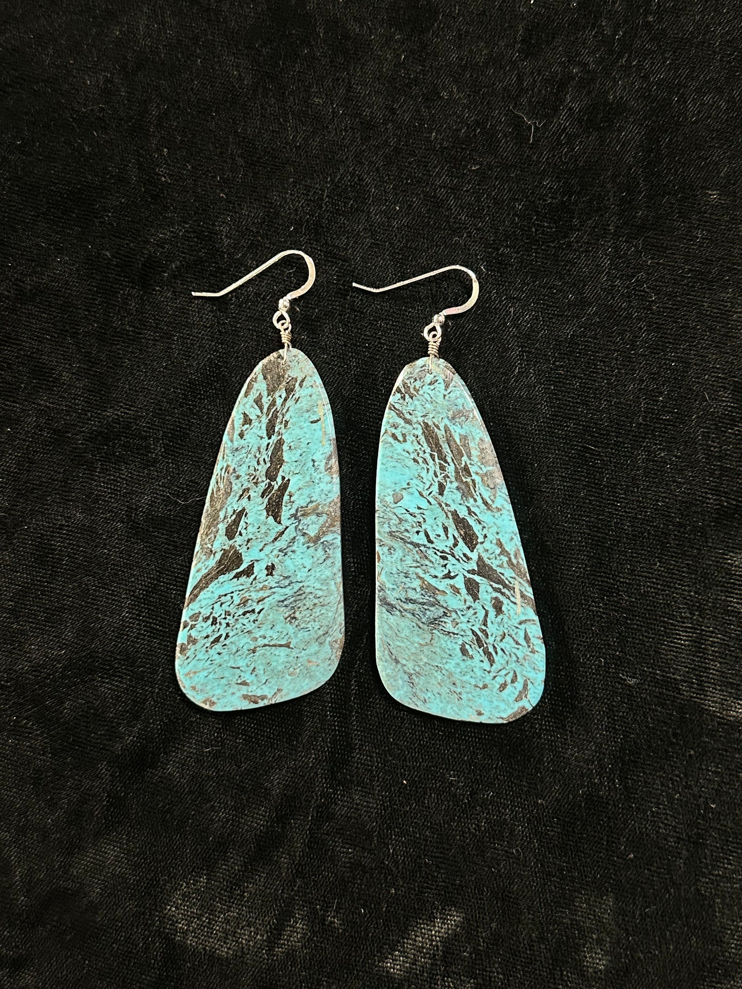 3.5" Kingman Turquoise by Ambrosio Chavez, Santo Domingo