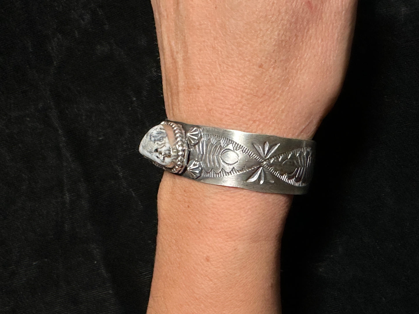 White Buffalo Cuff