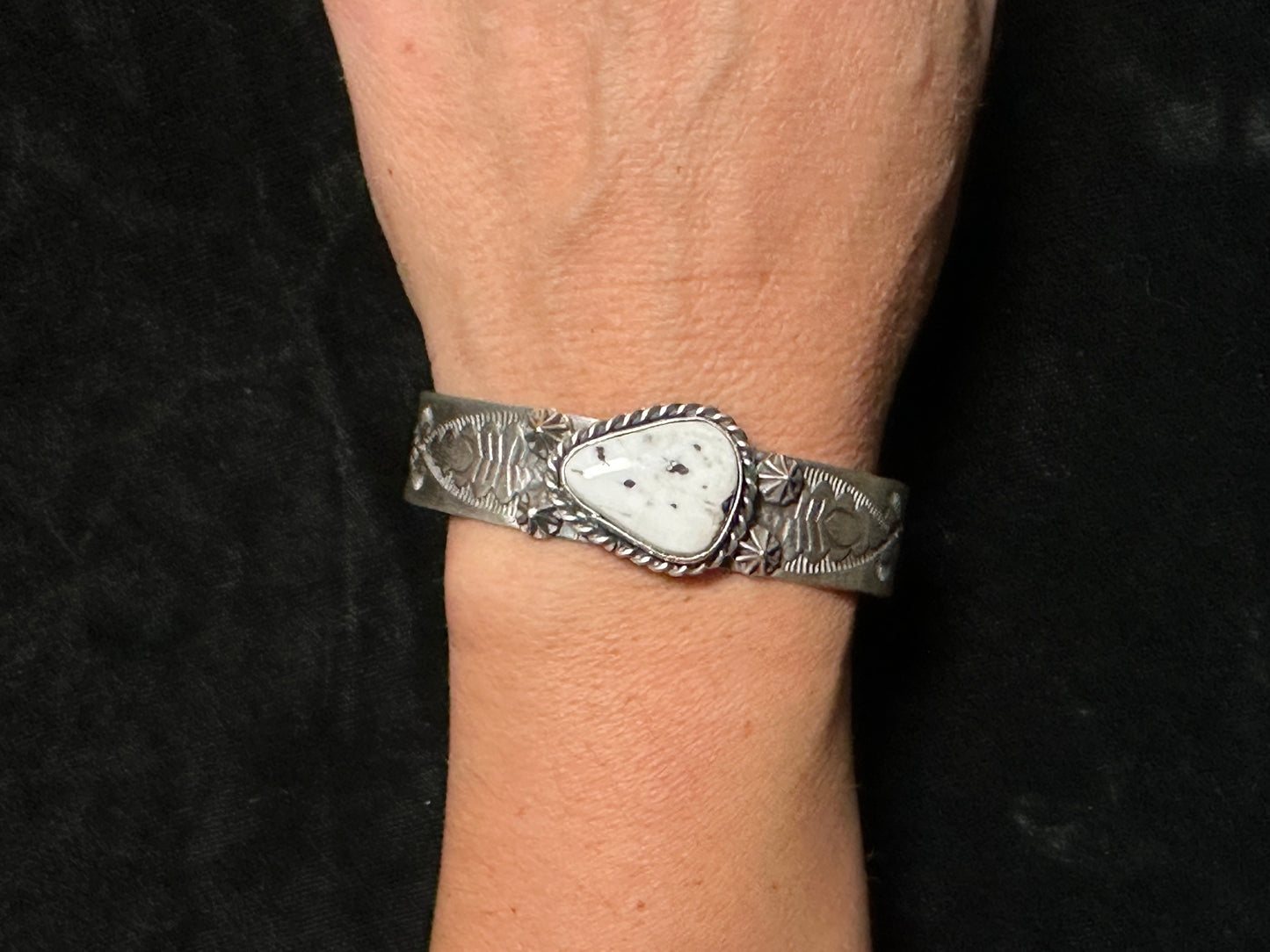 White Buffalo Cuff