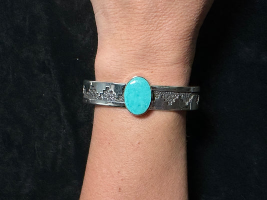 Turquoise Cuff by Marie Jackson