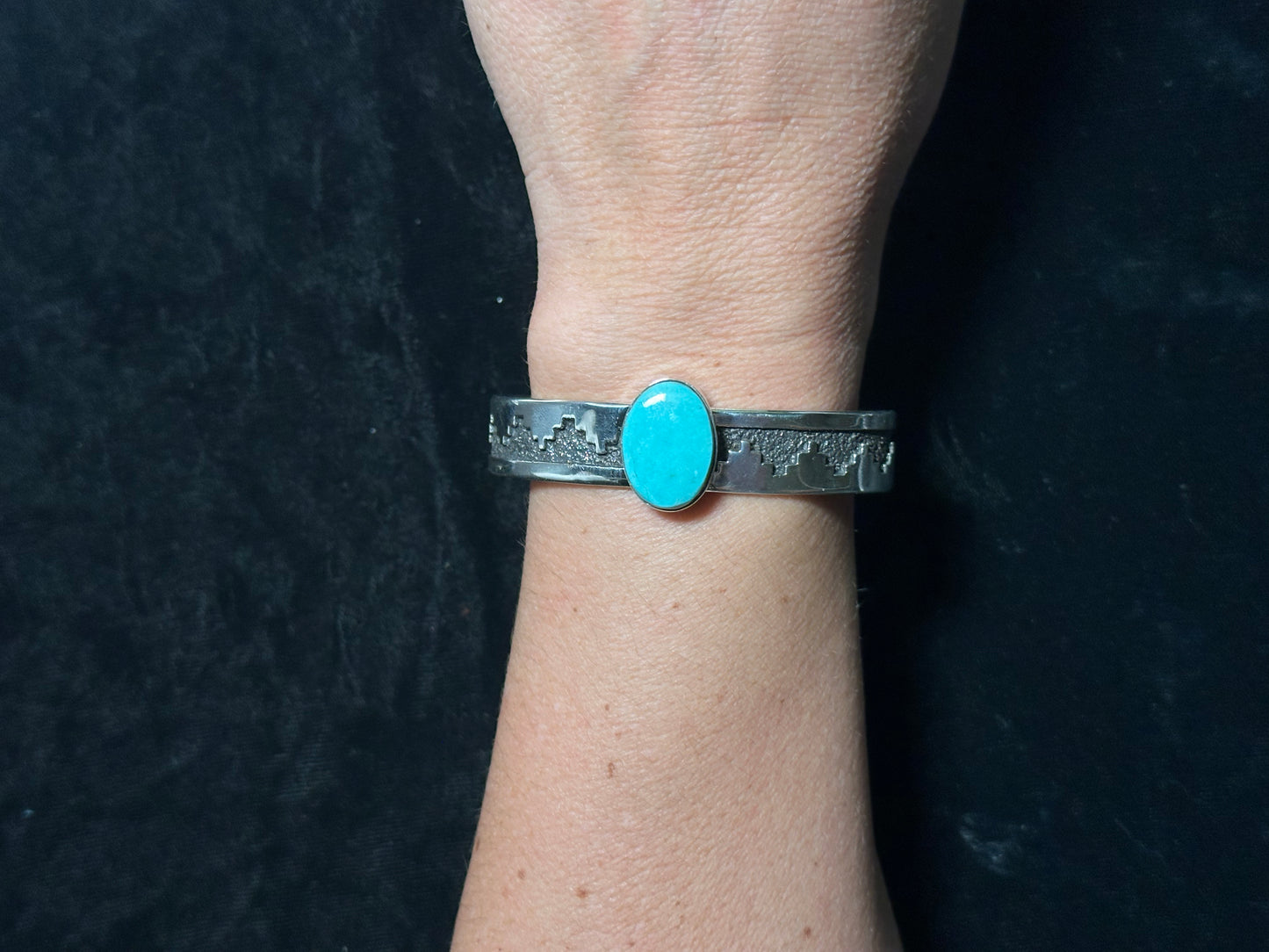 Turquoise Cuff by Marie Jackson