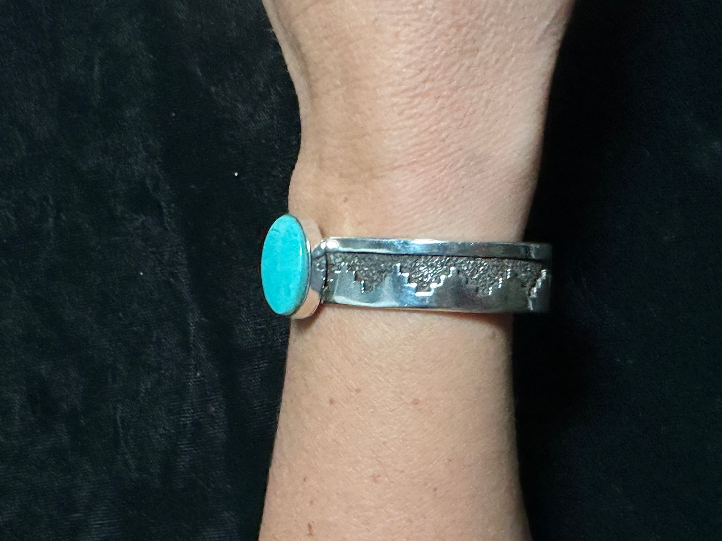 Turquoise Cuff by Marie Jackson