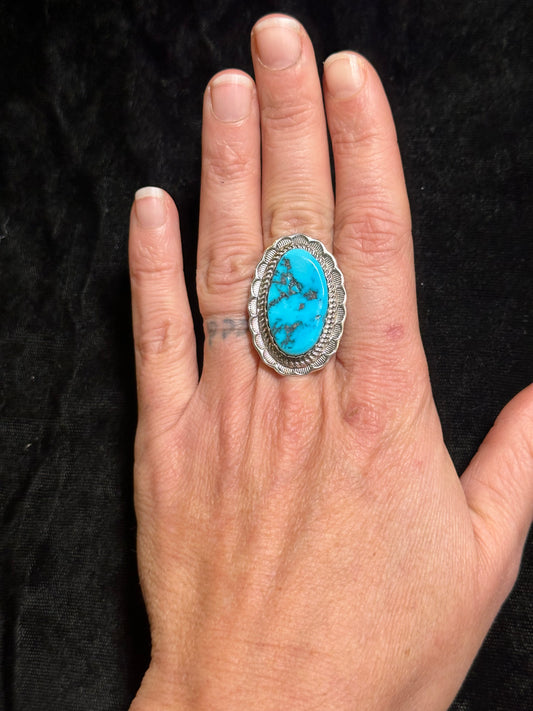 10.0 Sleeping Beauty Turquoise Ring