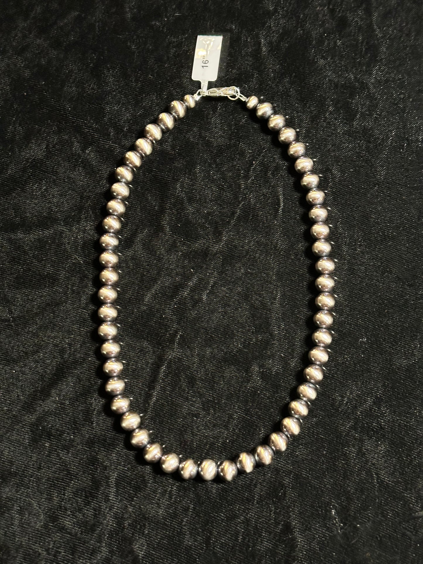 16” 8mm Navajo Pearls