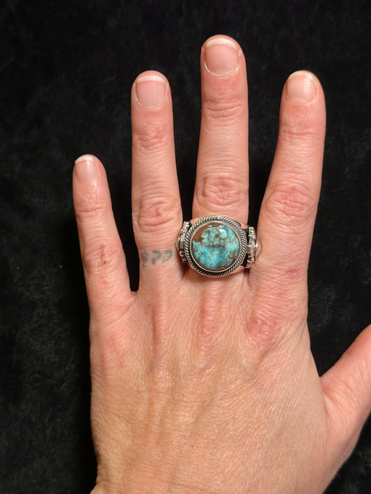 9.0 Egyptian Turquoise Ring