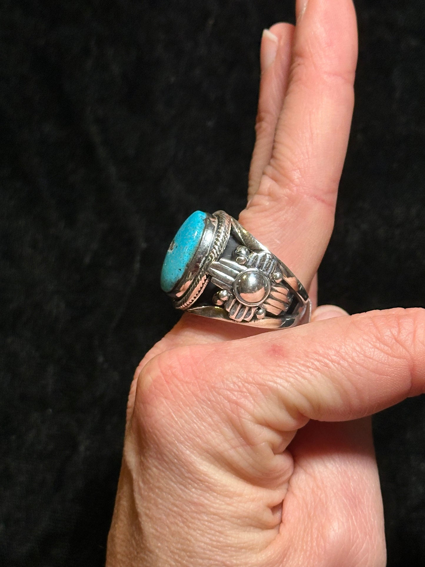 11.0 Egyptian Turquoise Ring