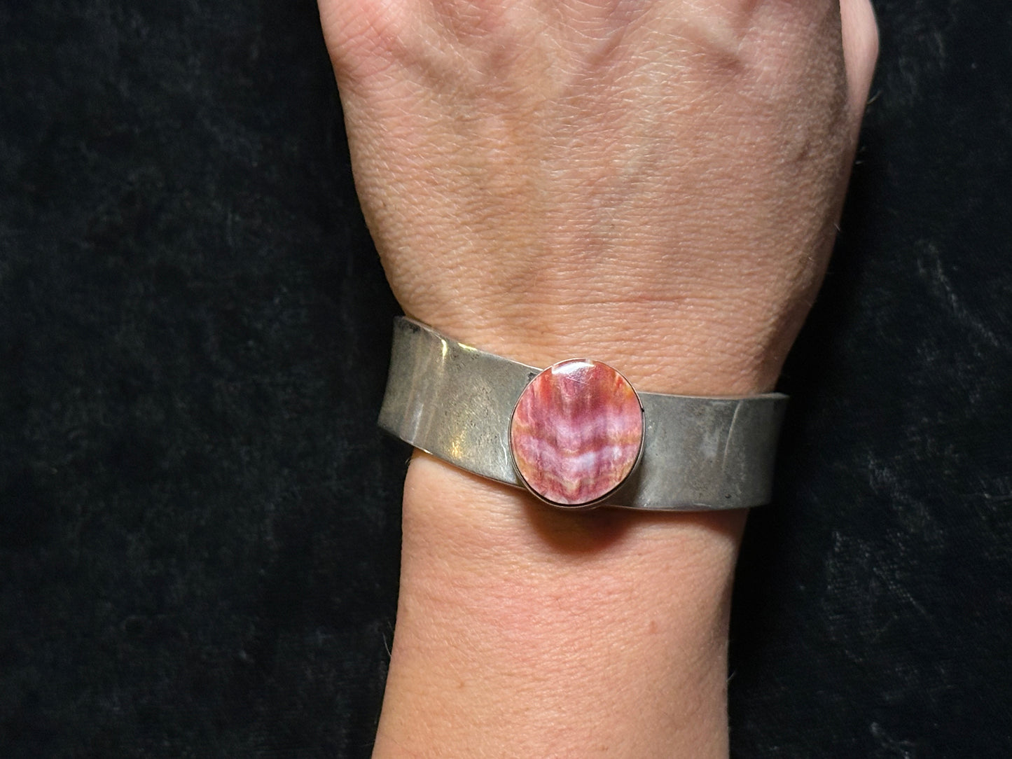 6 1/4”-7” Cuff with Spiny Oyster by Russell Sam, Navajo