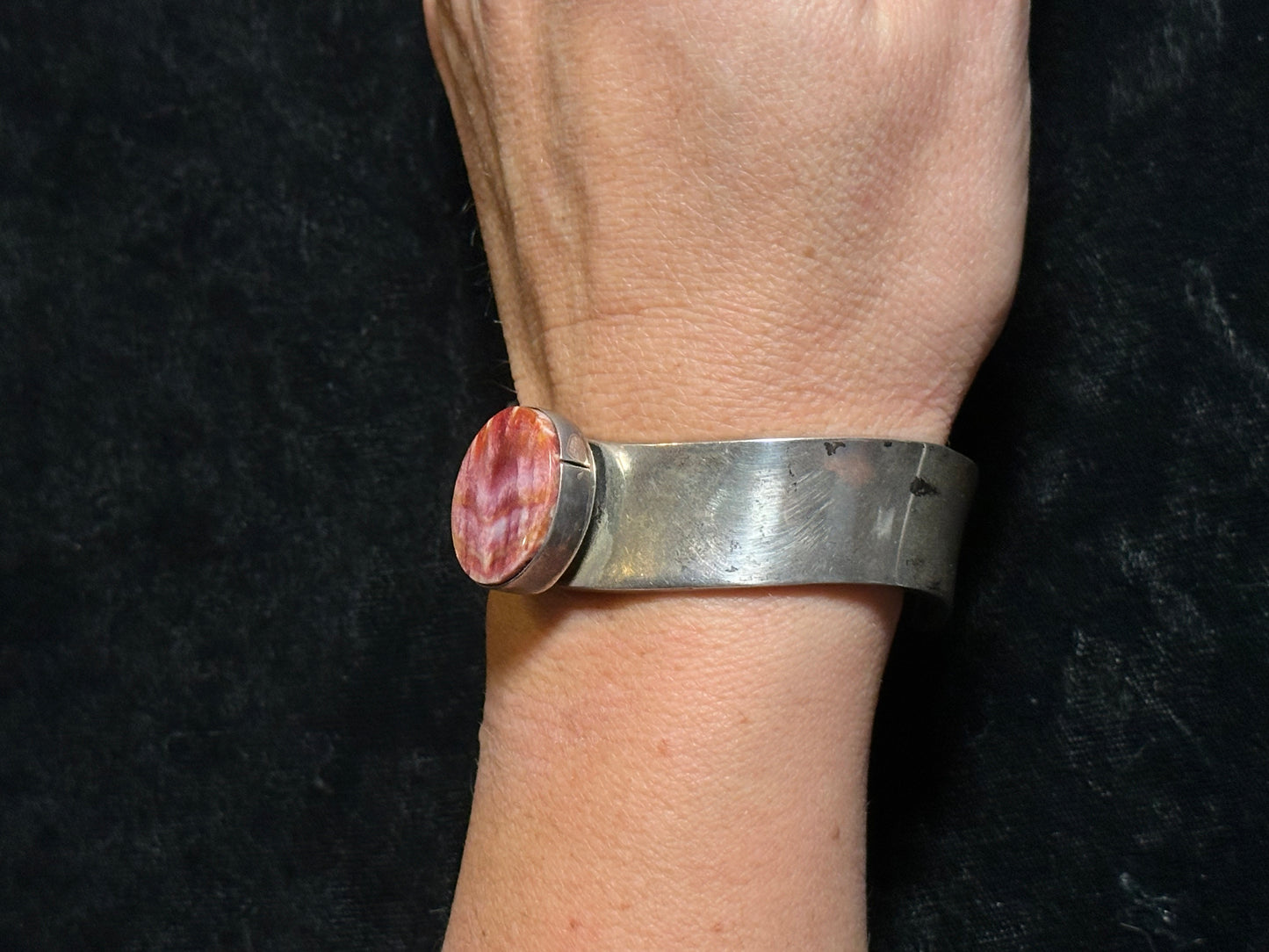 6 1/4”-7” Cuff with Spiny Oyster by Russell Sam, Navajo