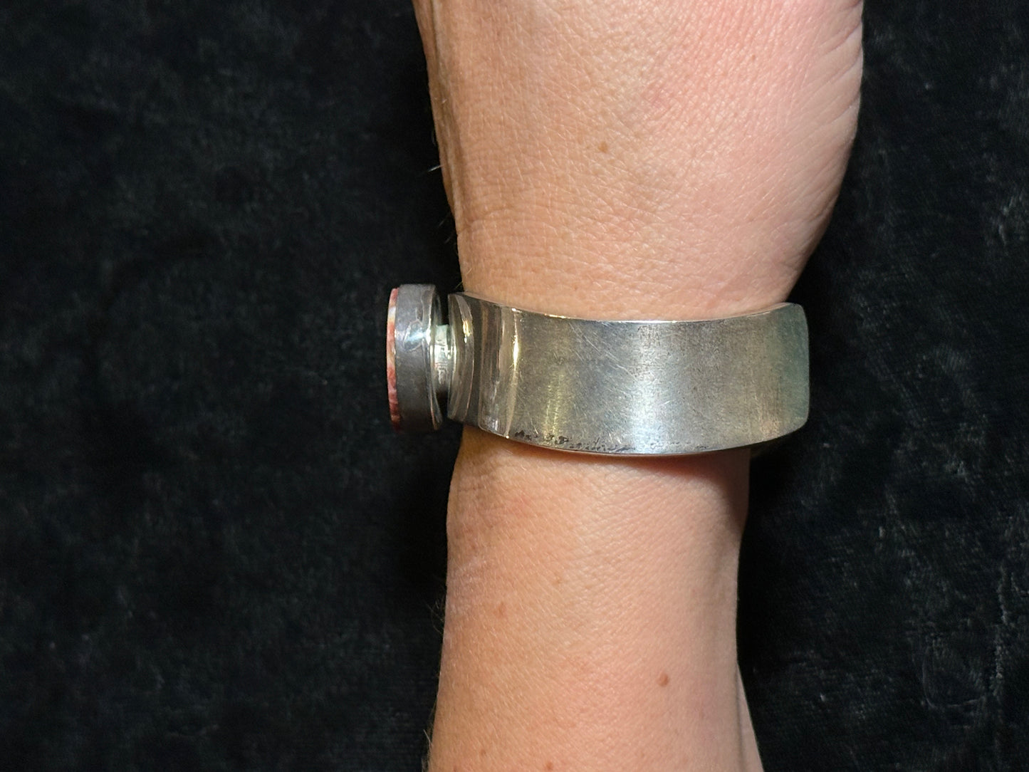 6 1/4”-7” Cuff with Spiny Oyster by Russell Sam, Navajo