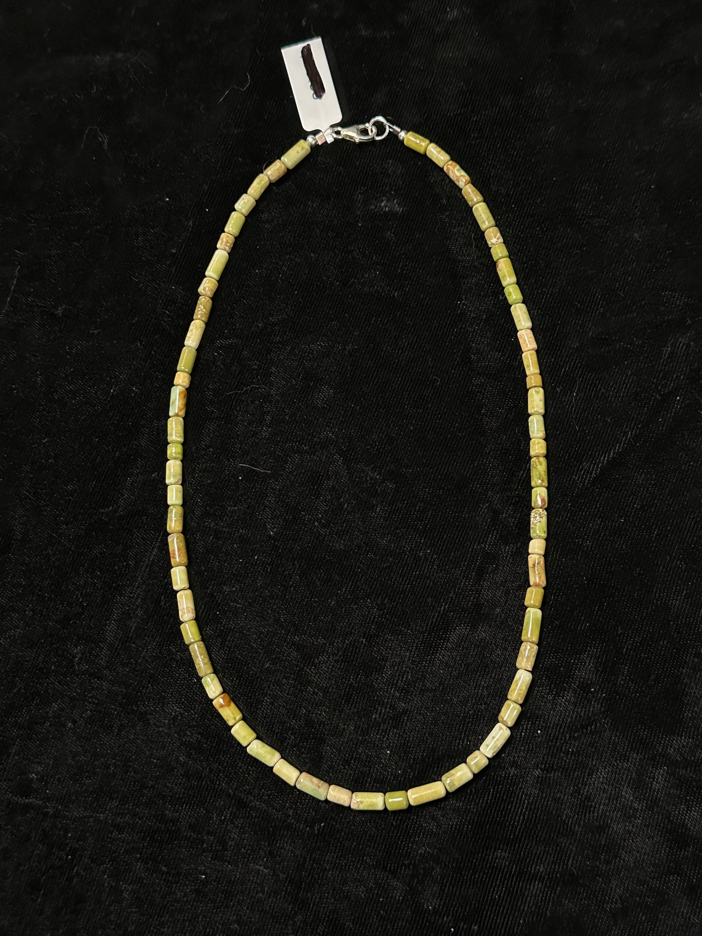 17.5" Emerald Valley Turquoise Beaded Necklace