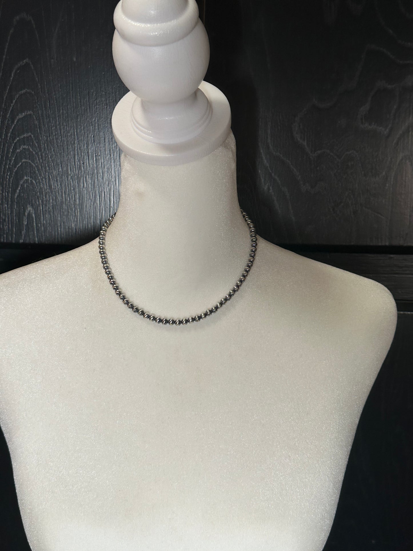 16" 5mm Navajo Style Pearls