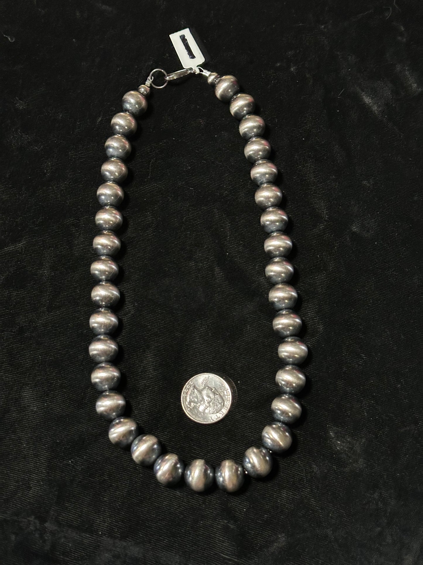 20" 13mm Navajo Style Pearls