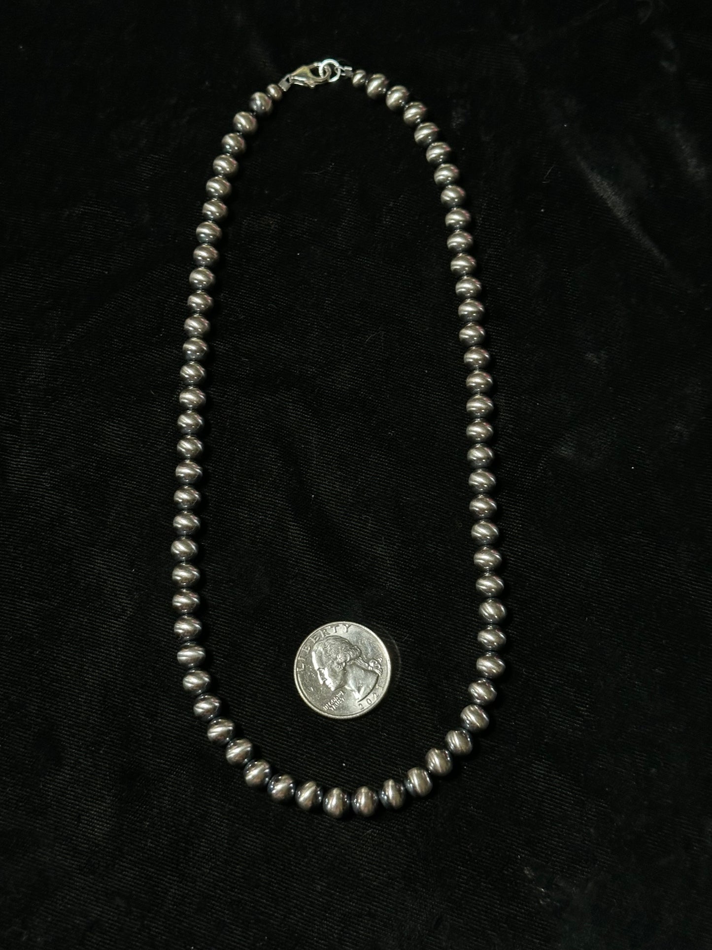 7mm 18" Navajo Pearls