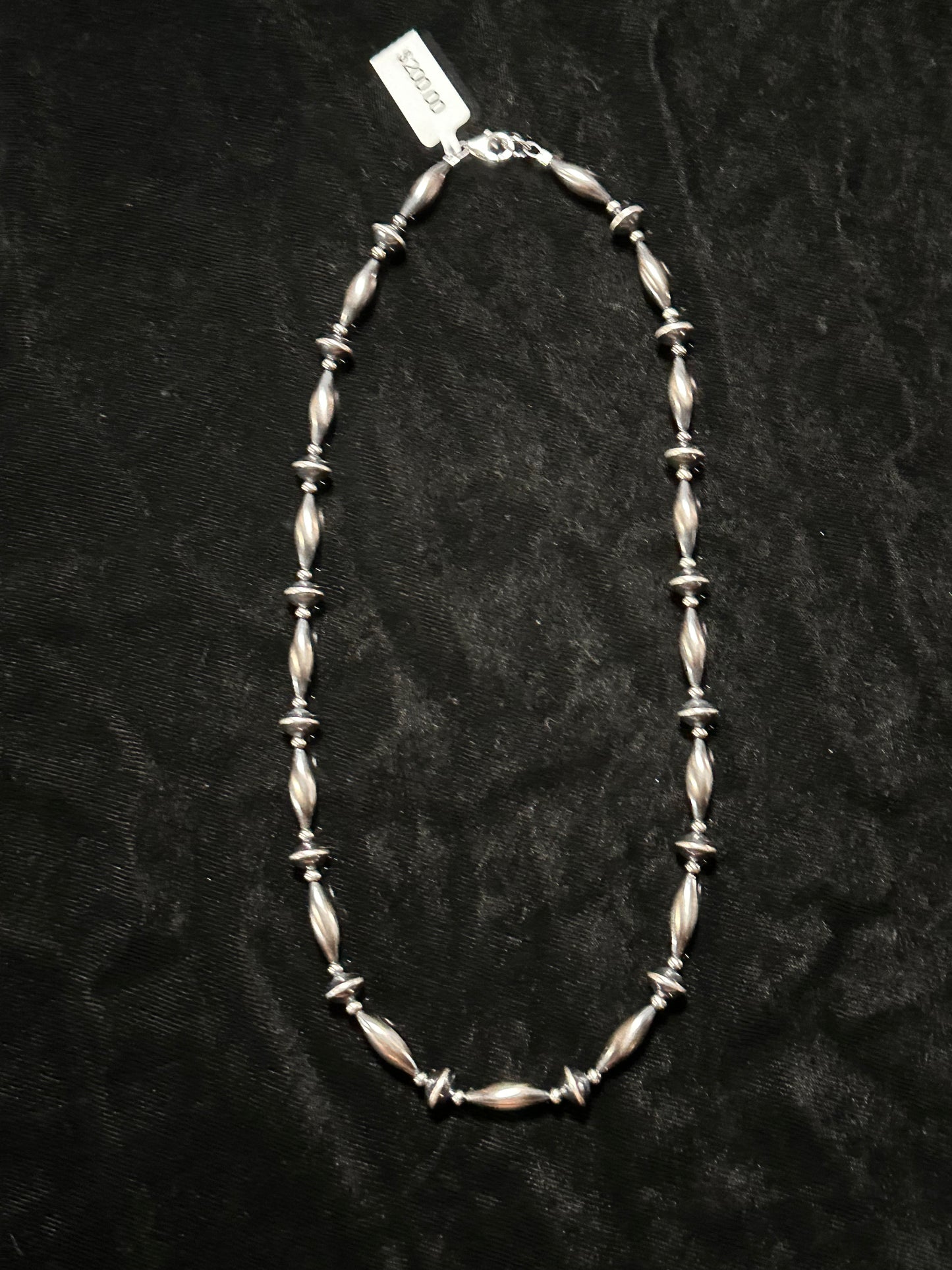 18” Disc Navajo Pearl Necklace
